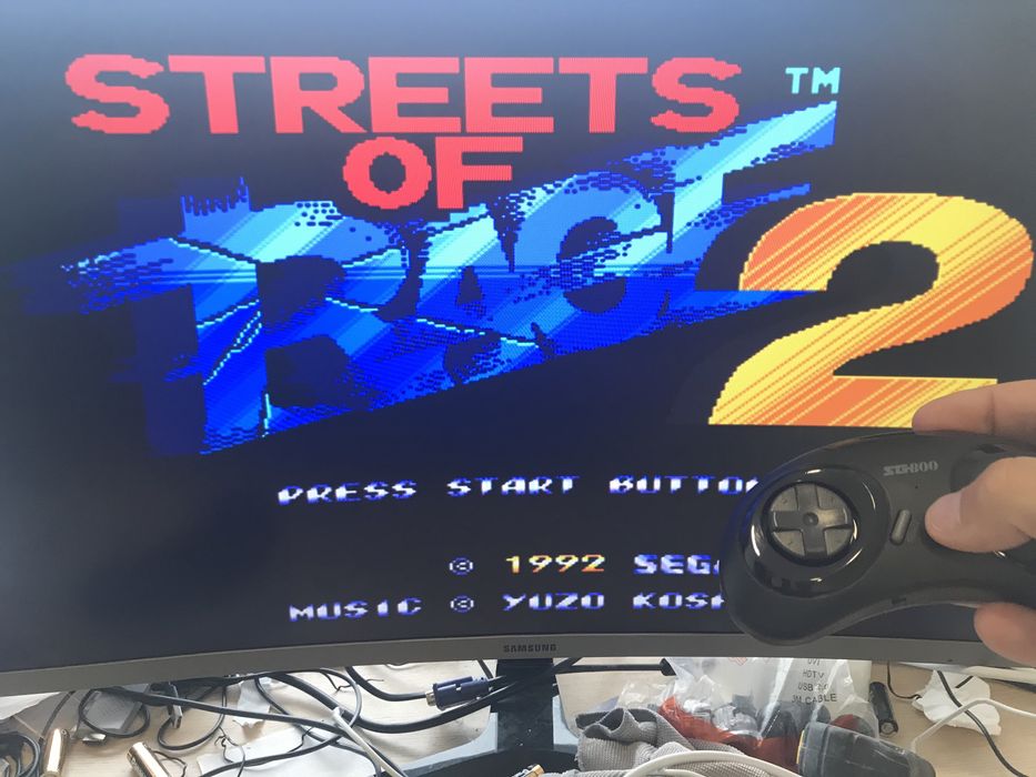 Megadrive Console with 2 Wireless Controllers and 5000 Games64172182028161120