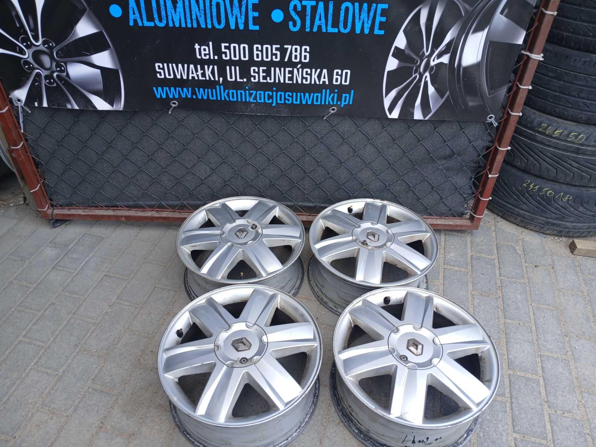 4x felgi R16 4x100 Renault Scenic Clio Dacia Sandero Jogger Logan