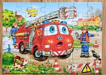 Puzzle 1x35 Straż Pożarna CASTORLAND