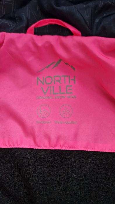 Kurtka narciarska z kapturem C&A rozmiar 110