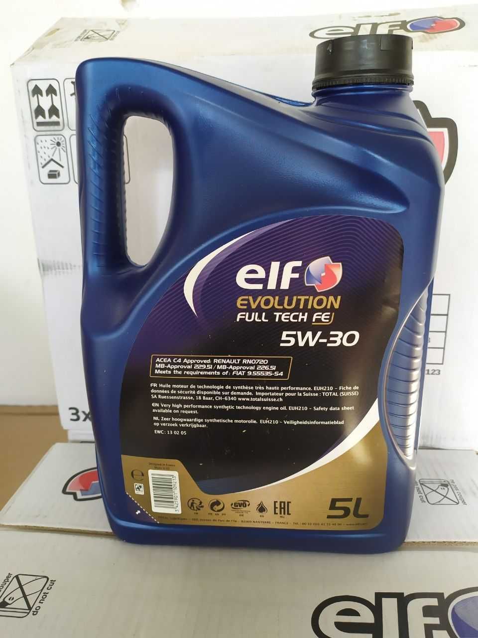 Оригинальное моторное масло ELF Full Tech FE 5W-30 RN0720 5л