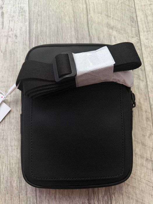 ОРИГІНАЛ! Сумка Lacoste S Flat Crossover Bag Black лакост | NH3136PO