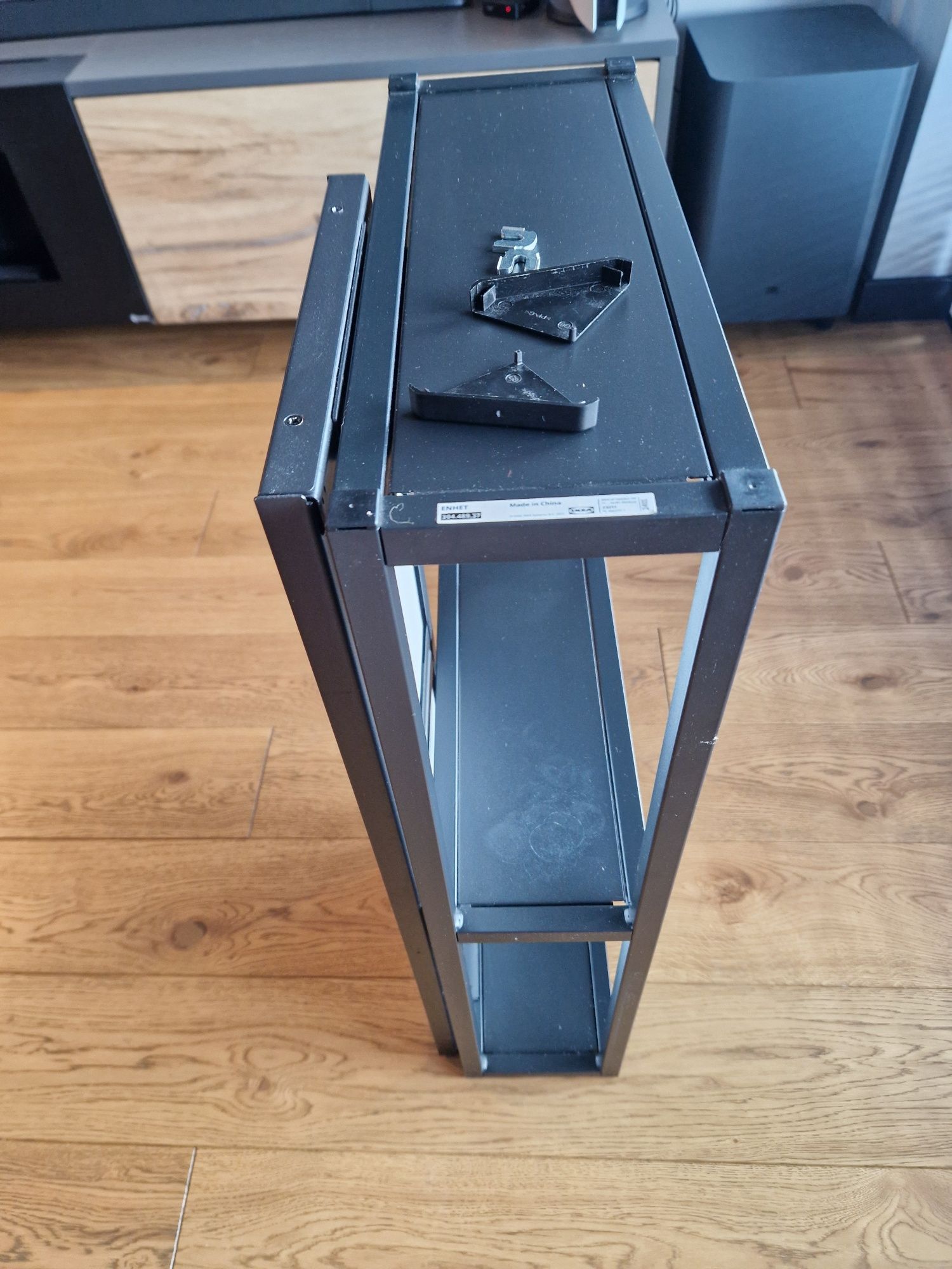 IKEA ENHET Szafka z lustrem antracyt 40x17x75 cm