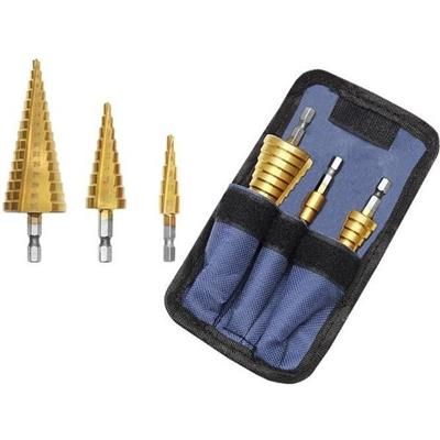 Wiertła stożkowe 4-32mm zestaw 3szt