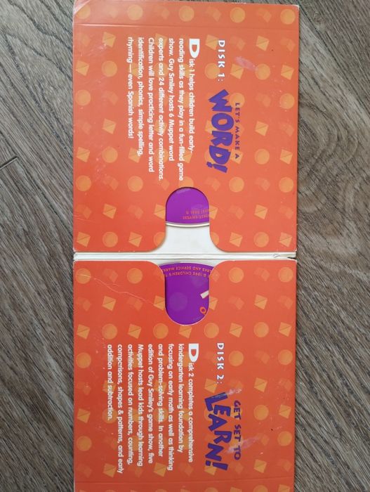 Диск sesame street Серия компьютерных игр / preschool / kindergarten