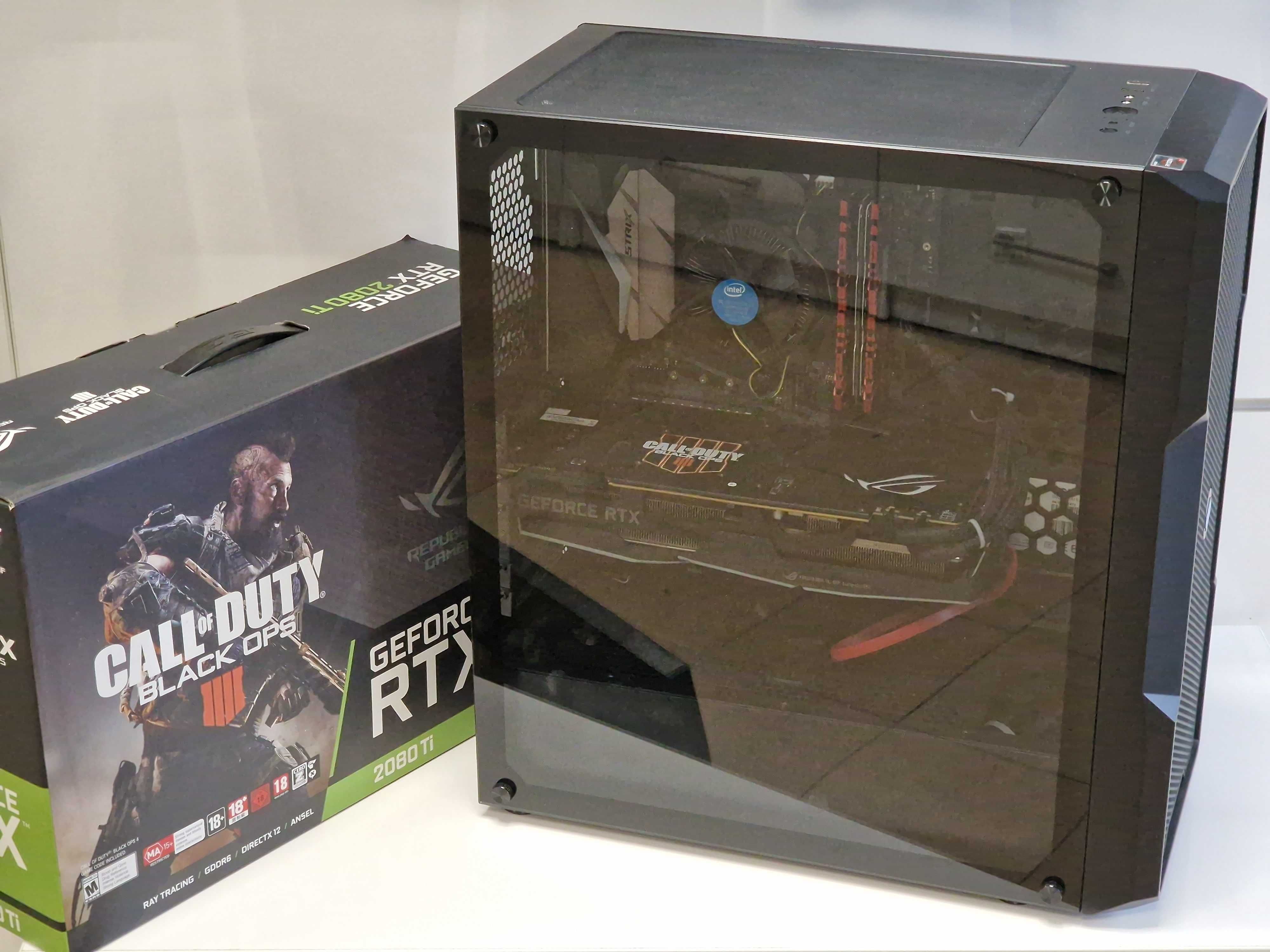 Komputer Gamingowy i7-6700k 16GB RAM RTX 2080TI Call of Duty Edition