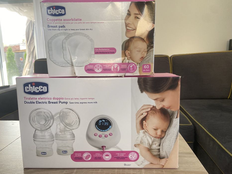 Podwojny laktator Chicco jak Nowy