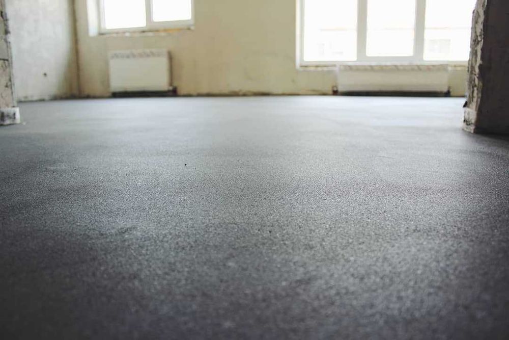 Стяжка підлоги ЧОП / Перечин машинна напівсуха, заливка пола полусухая