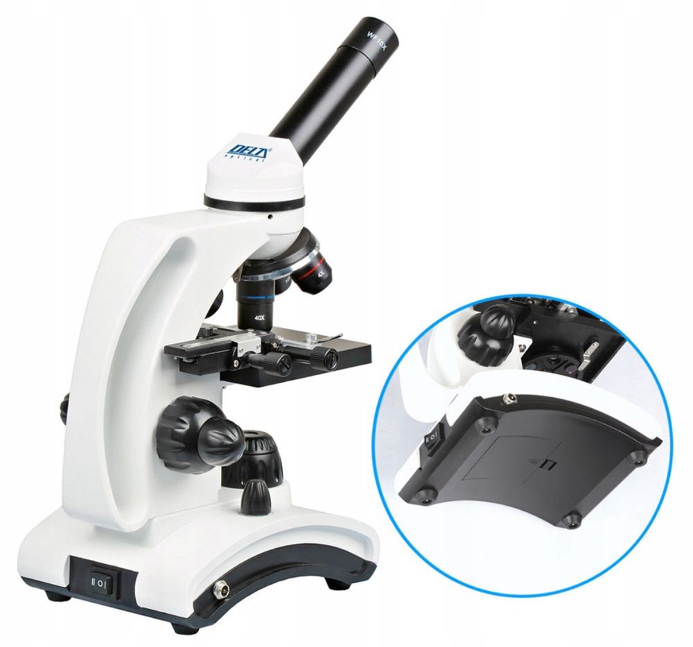 Mikroskop Optyczny Edukacyjny x400 Delta Optical BioLight Akcesoria