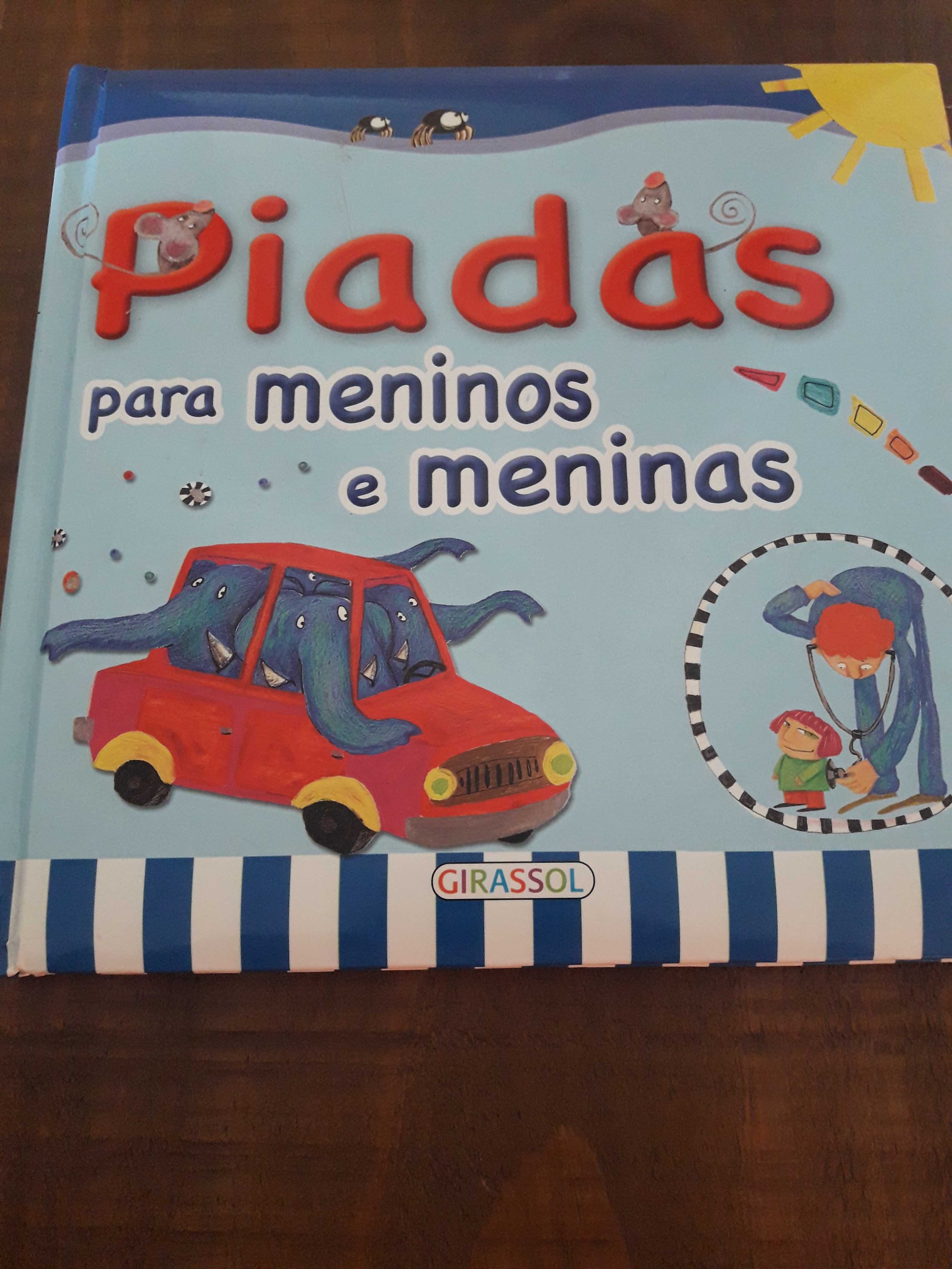 Livro Piadas para meninos e meninas