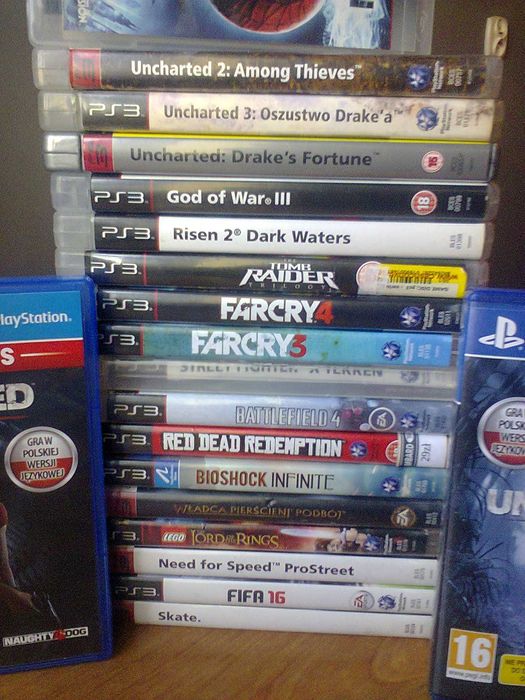 Gry PS3,PS4-Możliwa Zamiana Na GRY Lub Konsole