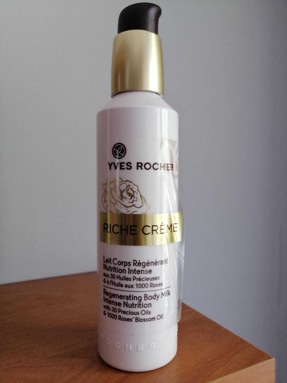 Riche creme Yves Rocher 190ml. mleczko przeciwzmarszczkowe do ciała