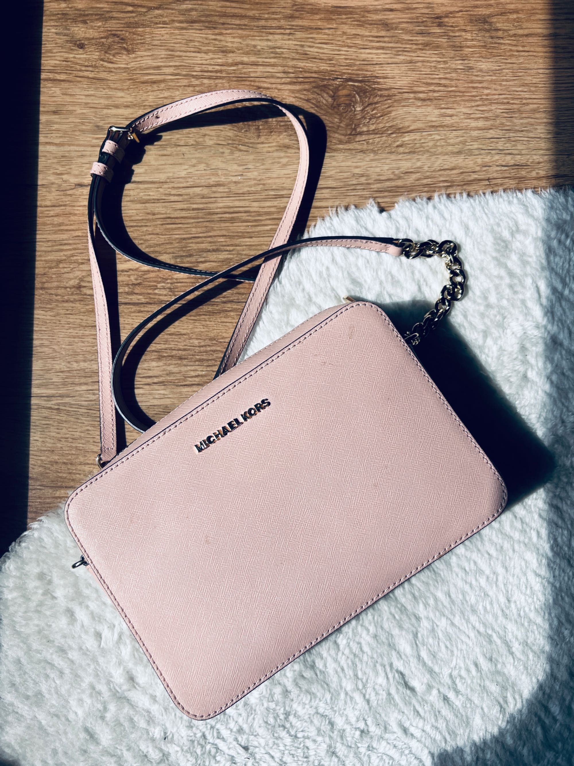 Torebka Michael Kors Jet Set Travel crossbody różowa na ramię