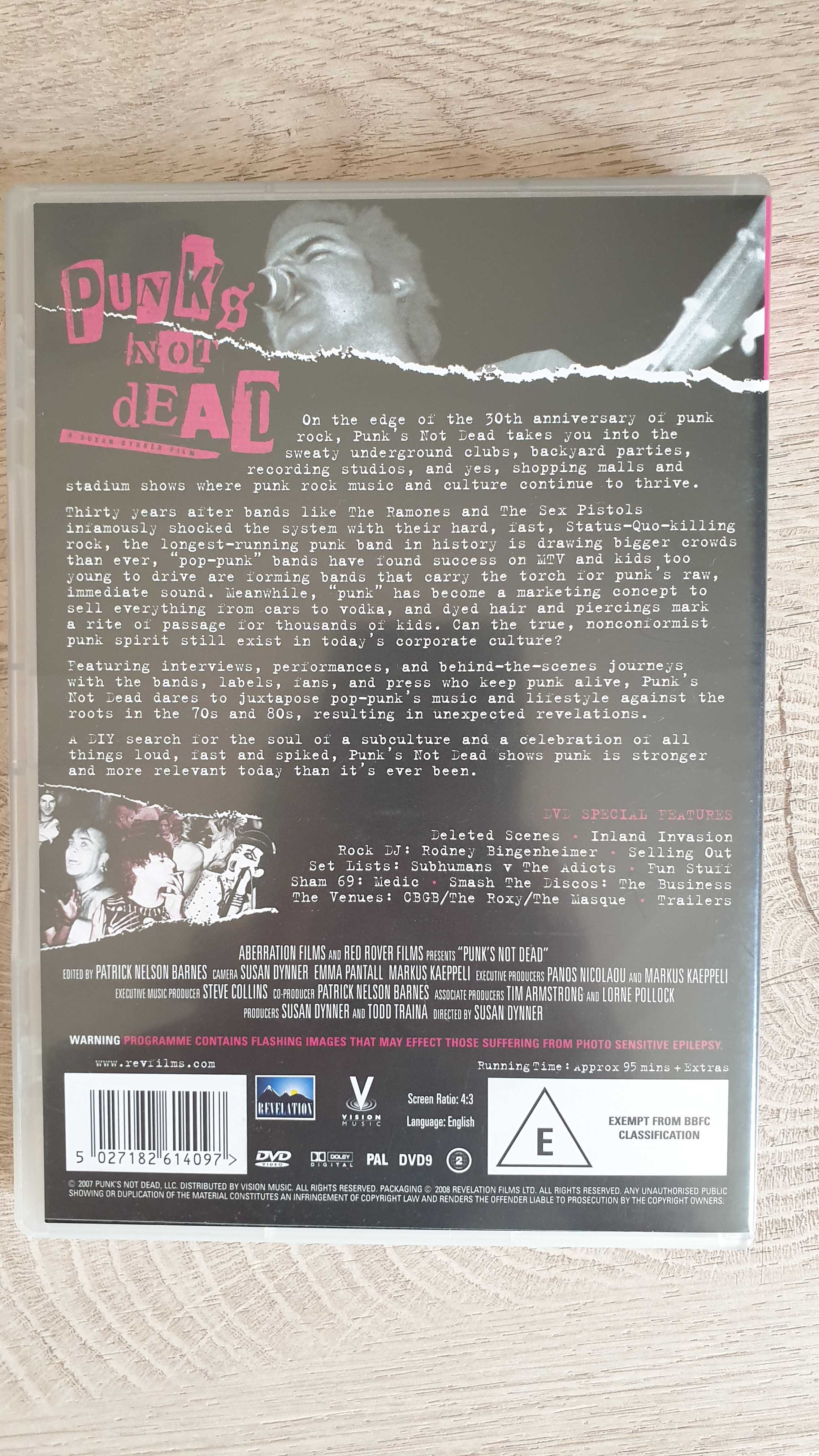 Punk's Not Dead DVD