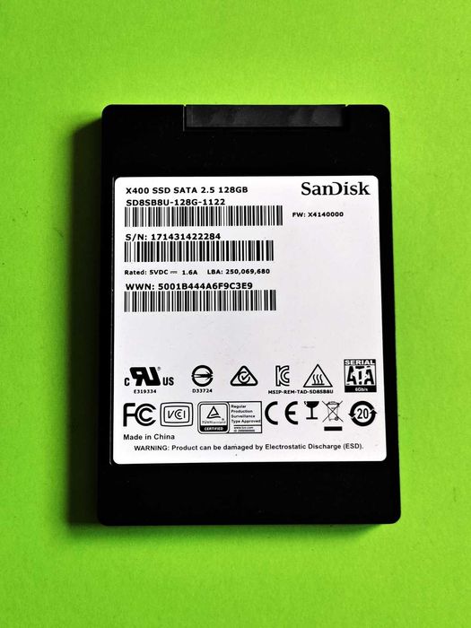 SSD 128GB SanDisk x400