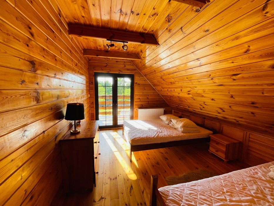 Domek letniskowy/caloroczny na Mazurach nad jeziorem Mielno