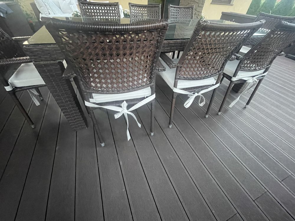Zestaw ogrodowy Oltre -Garden Space- stół +10 krzeseł.