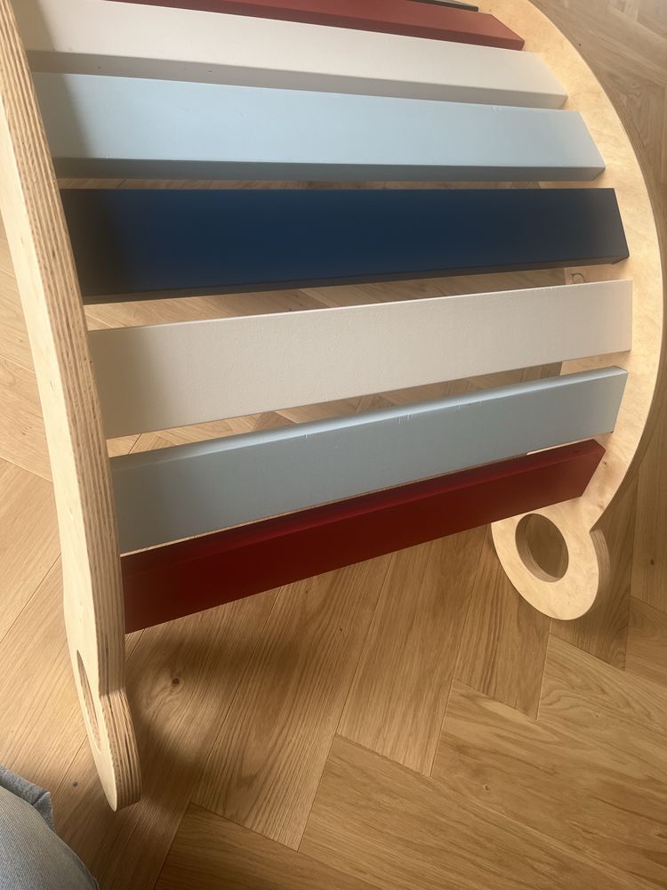 BUJAK MONTESSORI Bujak Drewniany Do balansowania i wspianaczki
