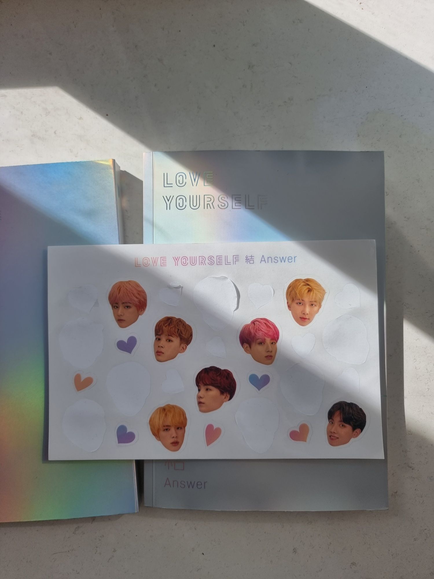 BTS Album Love Yourself: Answer + photocard i plakat