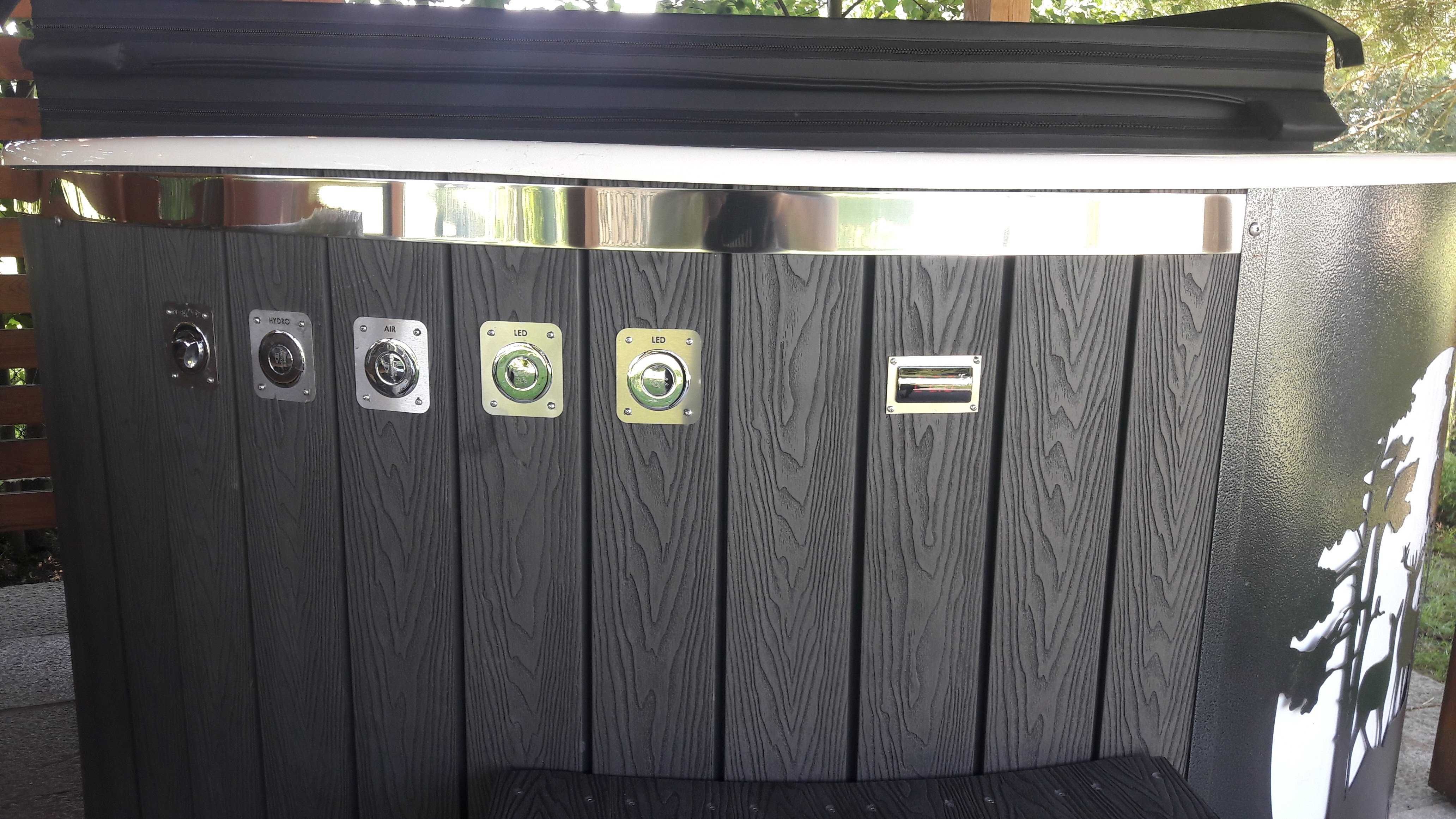 Balia Ogrodowa z Twoim Logo Beczka Kąpielowa Bania Sauna Jacuzzi Hydro