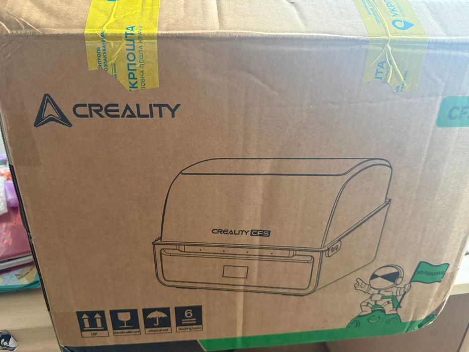 Creality HI CFS (Creality Filament System) —Система багатоколірного 3D