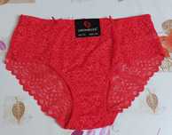 Nowe z metką majtki figi koronka 3XL Dorimodes czerwone