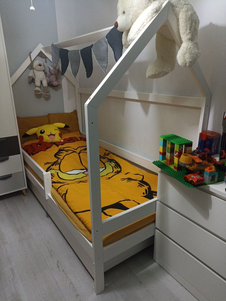 Łóżko dziecięce domek 100/200