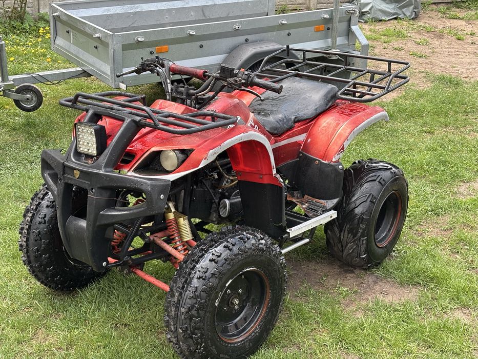 Quad 200 zamiana na mniejszego