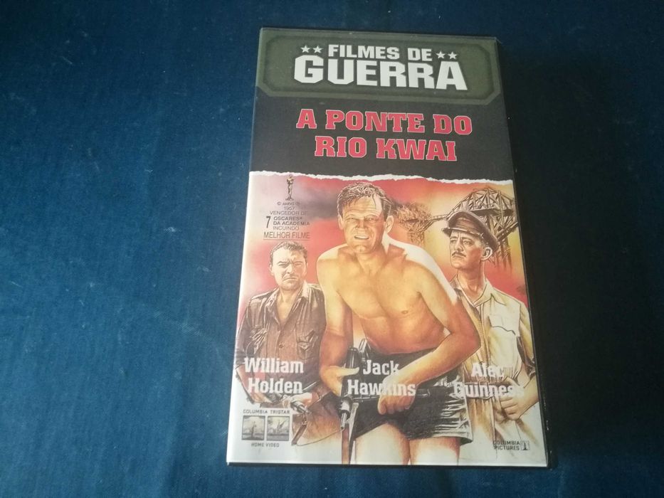 A PONTE DO RIO KWAI - FILMES DE GUERRA VHS (legendagem em Português)