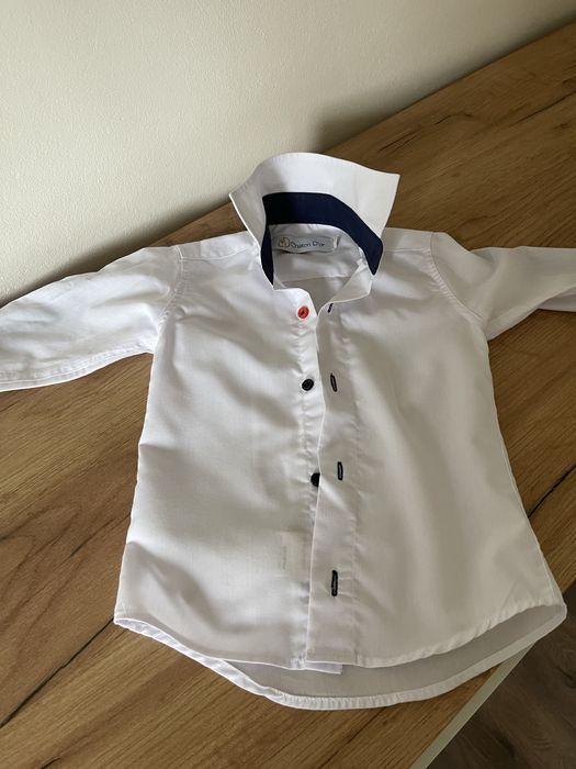 Рубашка біла для хлопчика 1-2роки