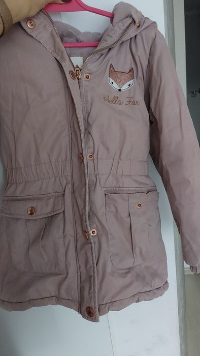 Kurtka zimowa dziewczynka 122