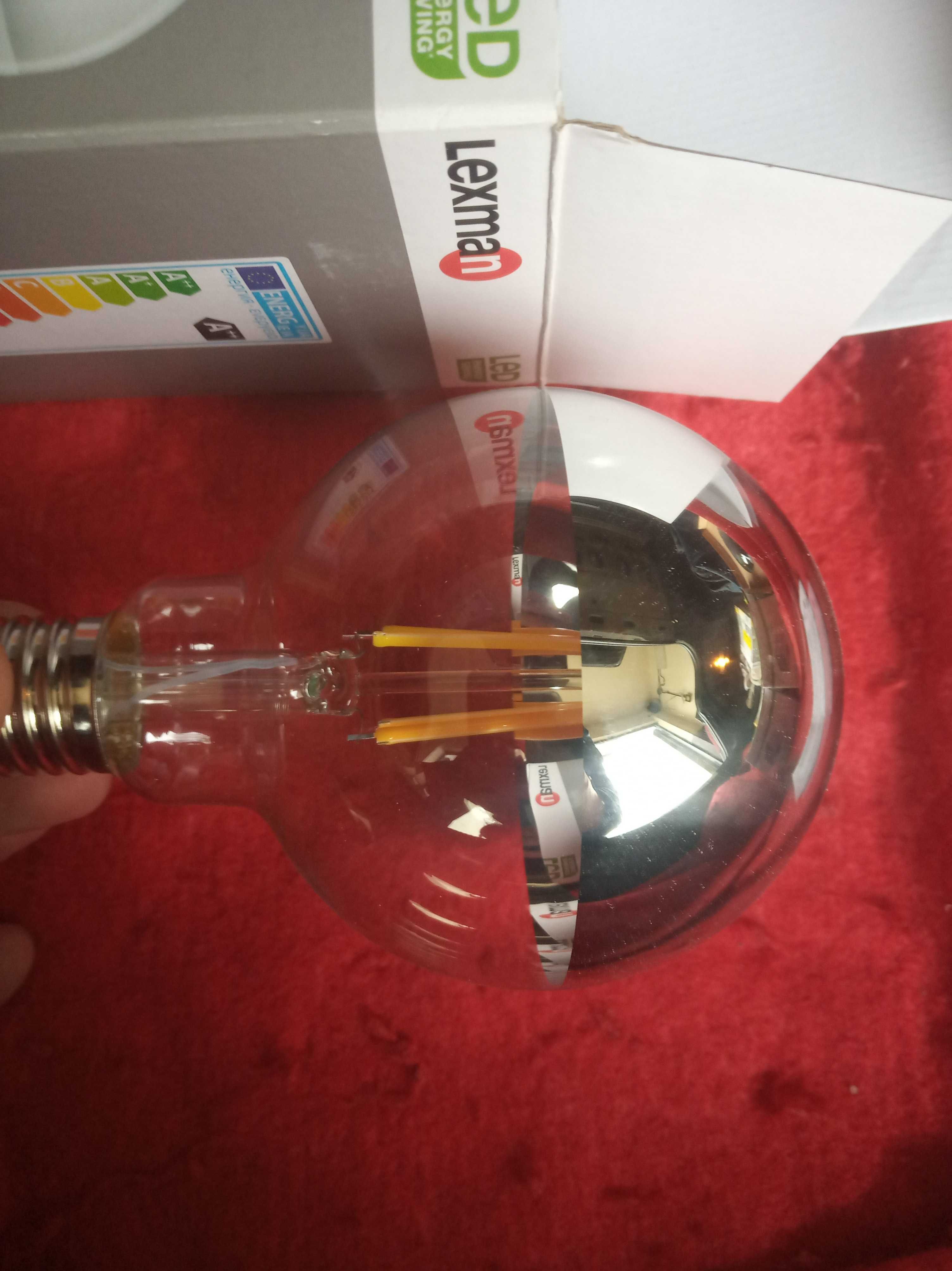 Żarówki LED Filament E27 7W kula