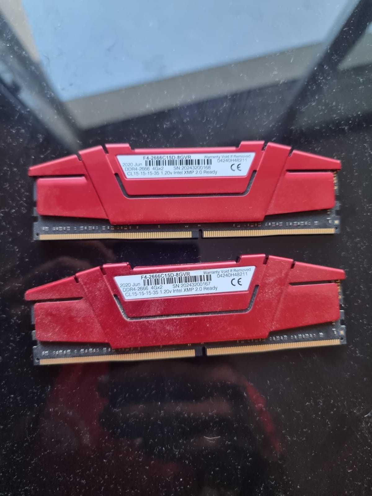 Memória RAM G.Skill Ripjaws DDR4 – 8GB (2x4GB) 2666MHz