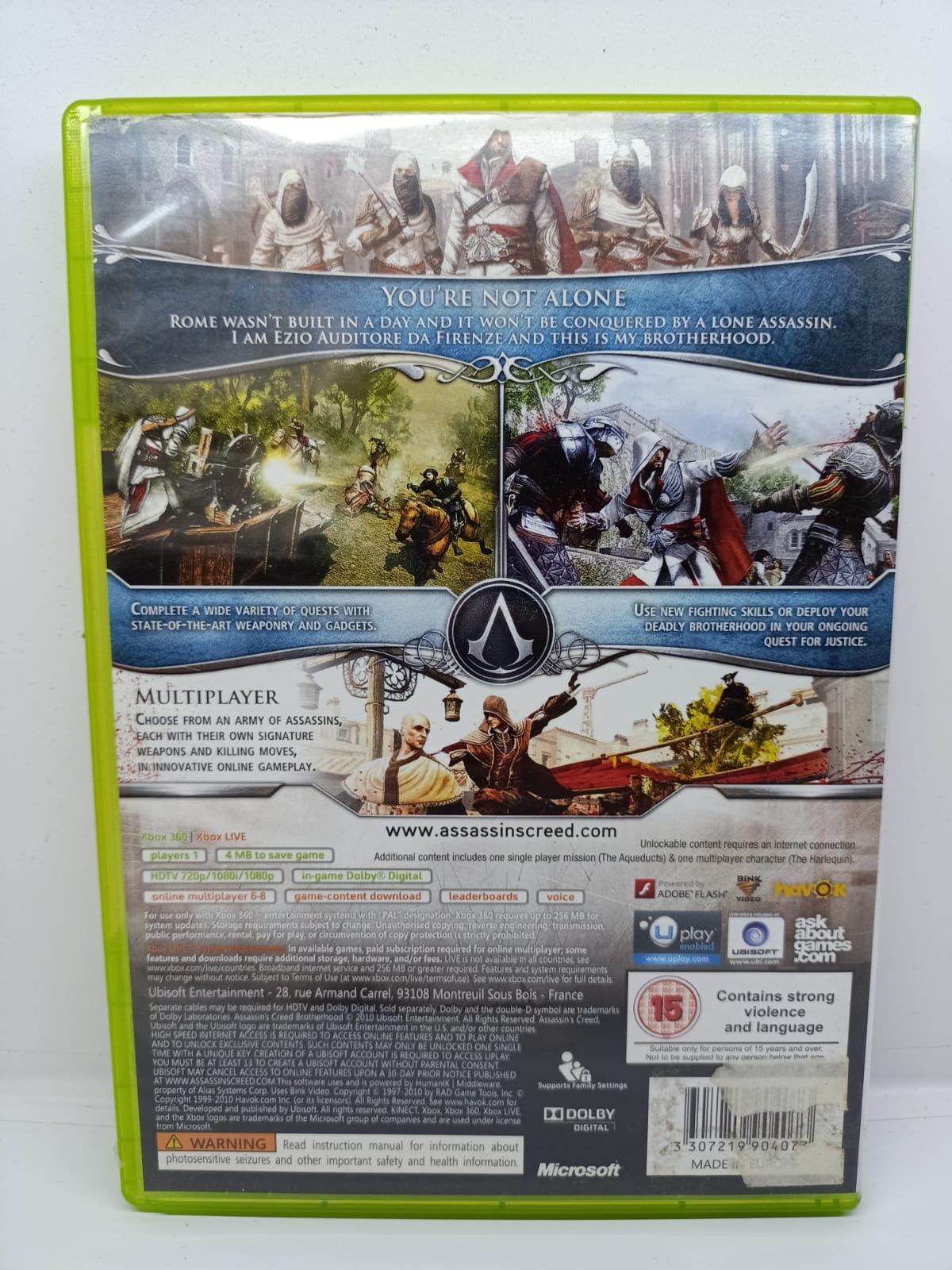 Gra Xbox 360 Assassin's Creed Brotherhood