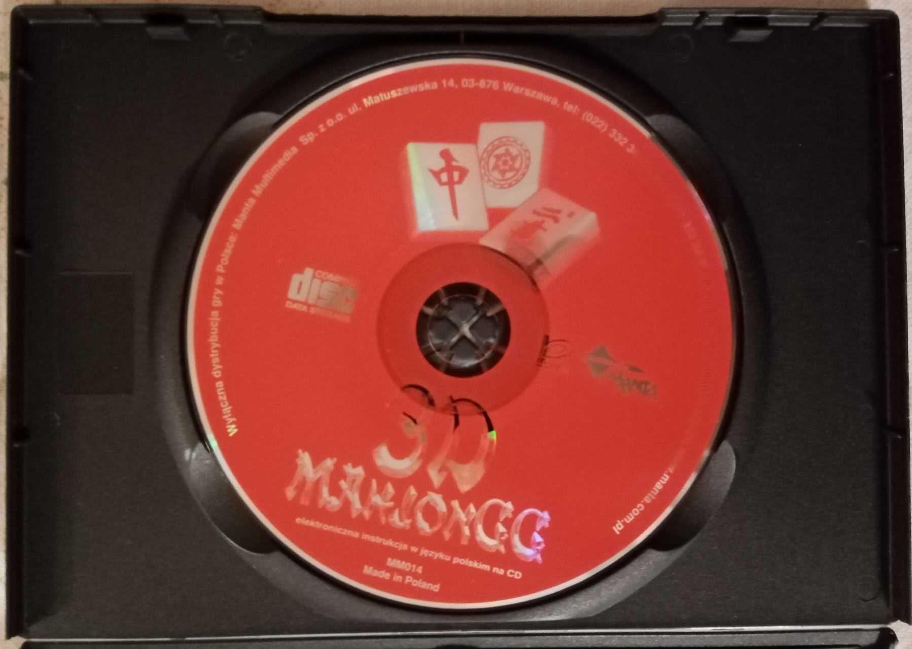3D Mahjongg  - gra PC na płycie CD