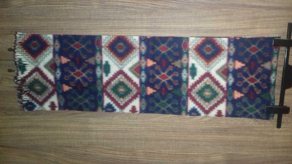 Szal szalik męski ciepły wielokolorowy