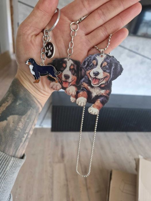 Brelok Berneński pies pasterski