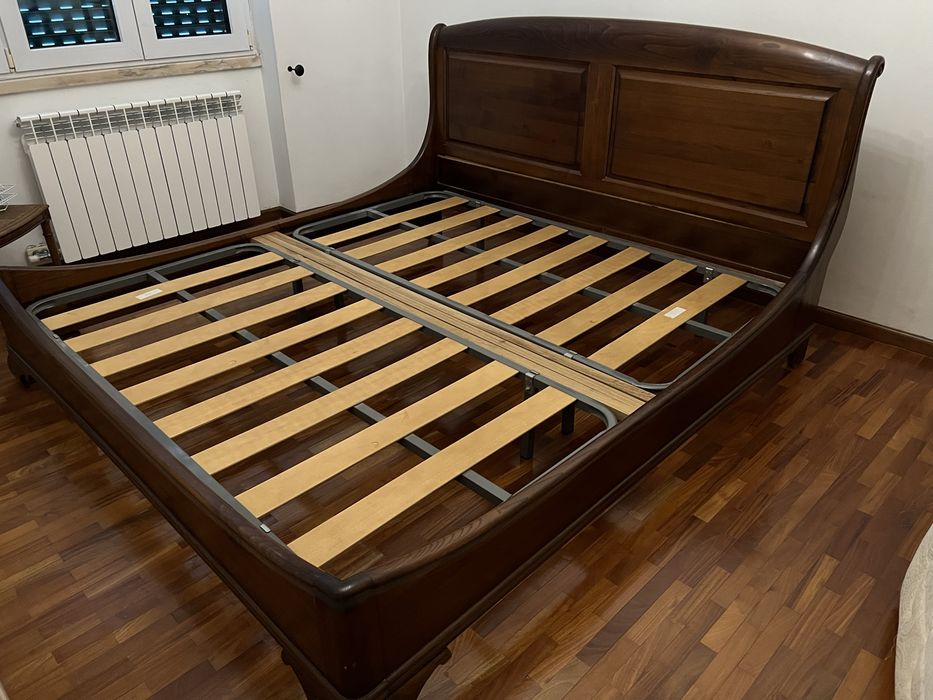 Estrutura de cama de madeira 2mx2m