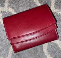 Nowy piękny skórzany portfel