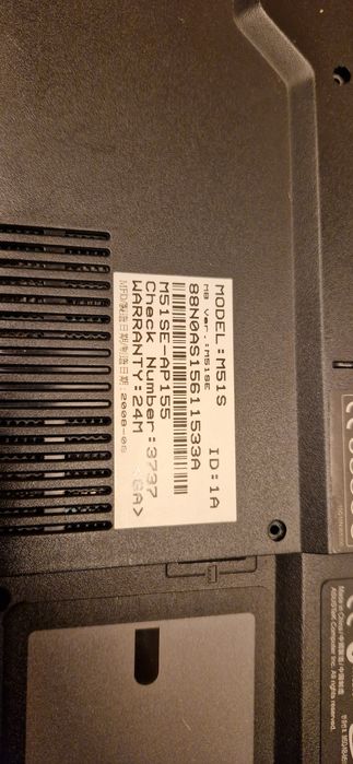 Na częśc matryca ekran klawiatura obudowai Asus laptop notebook M51 M5