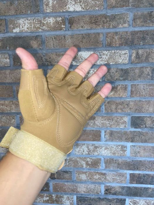 Тактические беспалые перчатки