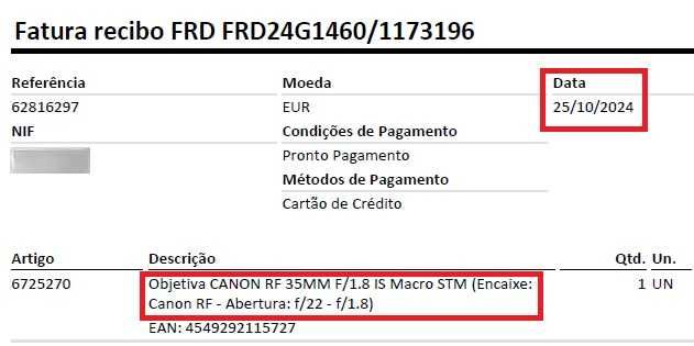 Canon RF 35mm f/1.8 Macro IS STM