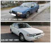 Разборка Мazda 626 GD GC GT 1983-1991 2.0 б.у оригінальні запчастини