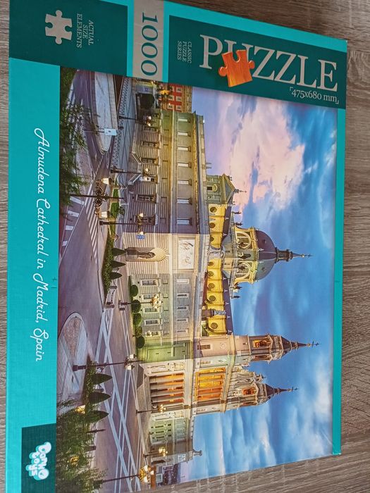 Пазли 1000шт, всі елементи в наявності