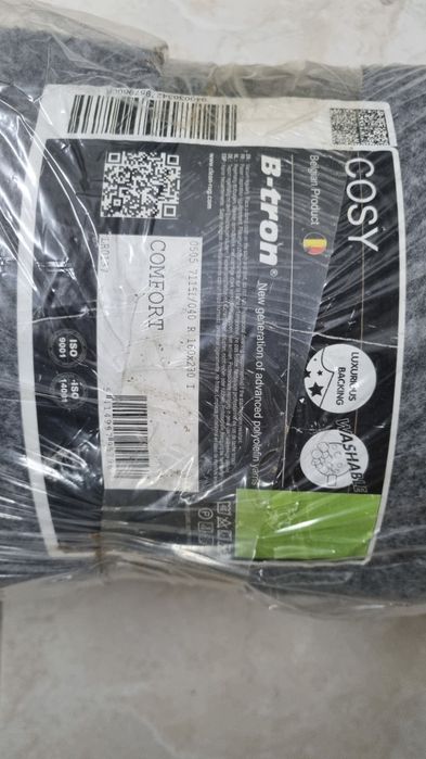 Tapete verde 230x160 em excelente estado