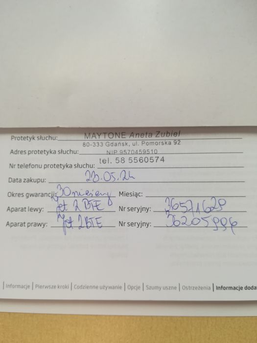 Aparaty słuchowe Oticon