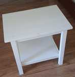 Hemnes stolik stół biały drewno ikea