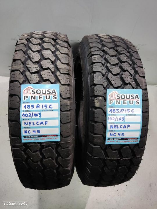 2 pneus novos 185-15c ( recauchutados) oferta dos portes