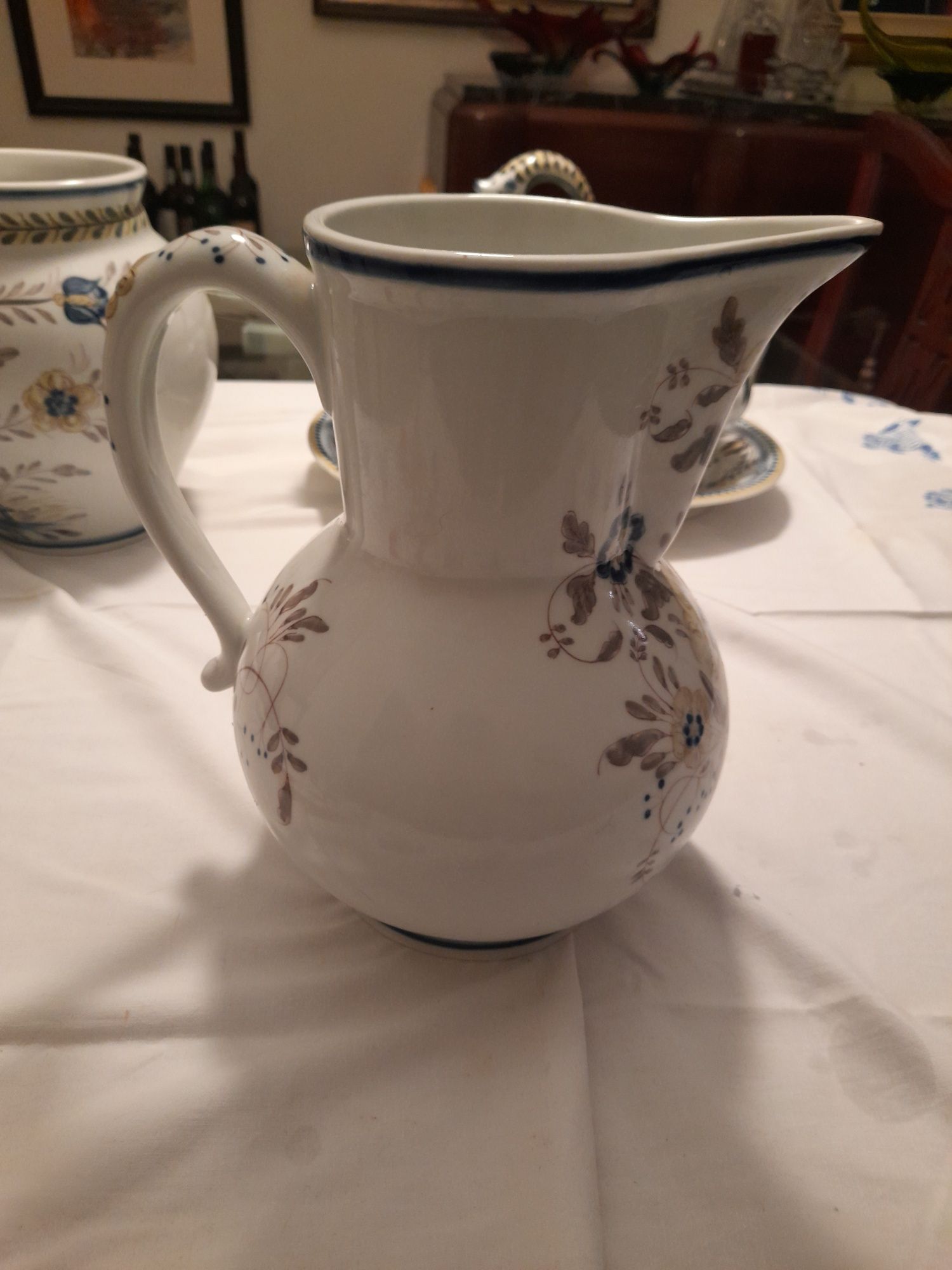 Caneca faiança de viana do Castelo