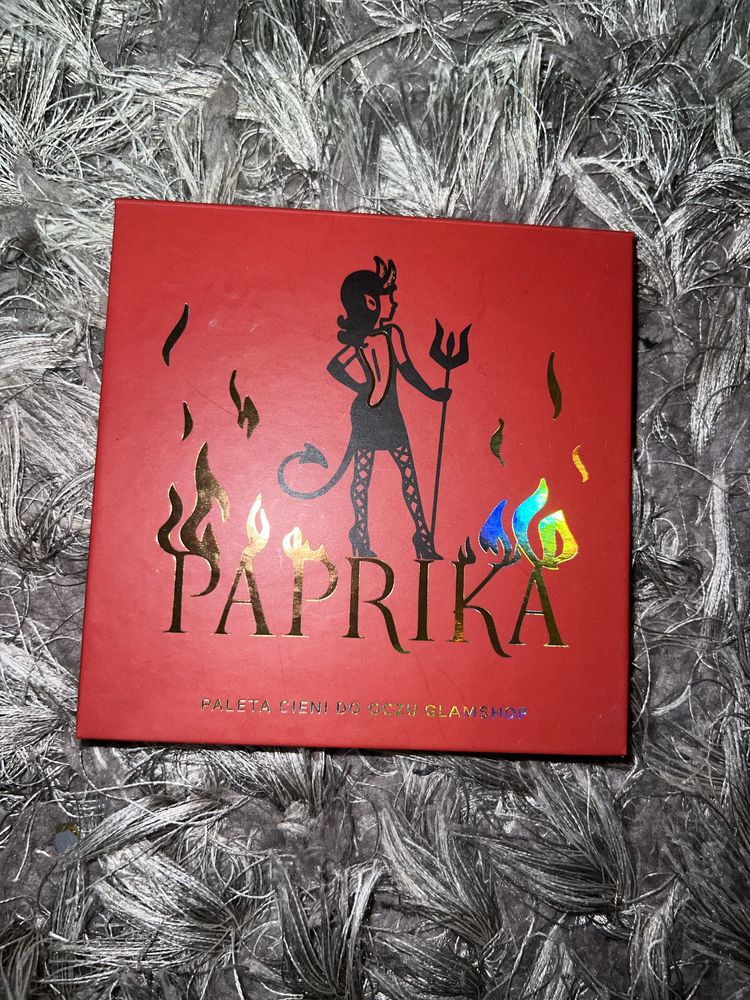 Paprika paleta cieni glam shop